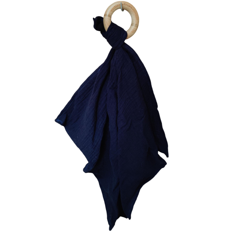 chewie/spuugdoek donkerblauw